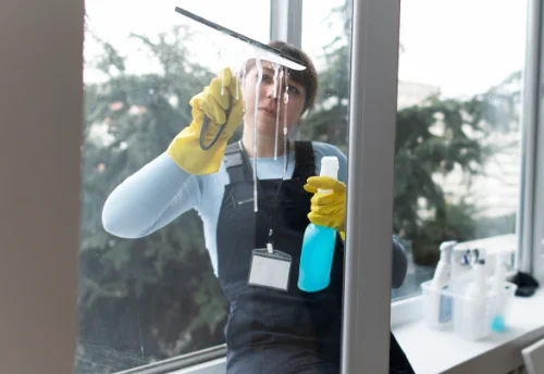 Nettoyage de vitres intérieures et extérieures à Branges